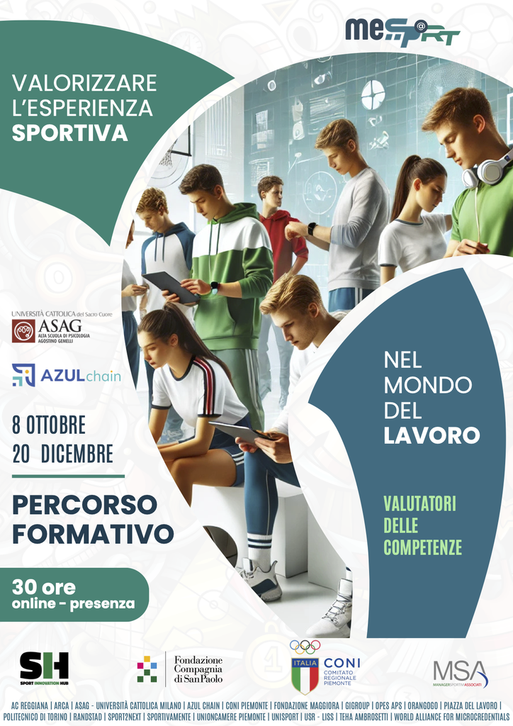 FORMAZIONE VALUTATORI DELLE COMPETENZE (ASSESSOR MEsp@rt)
